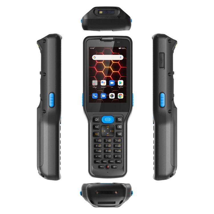 UNIWA V350 Handheld Rugged 2D Barcode Scanner, 4GB+64GB, 3.5 inch Android 12 Mediatek MT6761 Quad Core, T9 Keyboard, NFC, Network: 4G, Plug:US Plug(Black) - free shipping - PMc TechLife - Order now!
