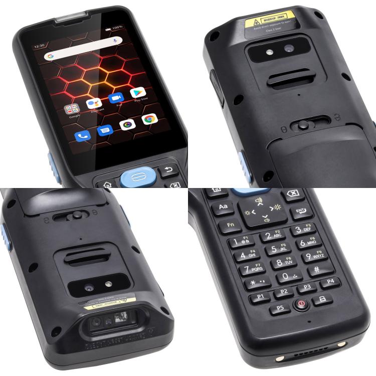 UNIWA V350 Handheld Rugged 2D Barcode Scanner, 4GB+64GB, 3.5 inch Android 12 Mediatek MT6761 Quad Core, T9 Keyboard, NFC, Network: 4G, Plug:US Plug(Black) - free shipping - PMc TechLife - Order now!