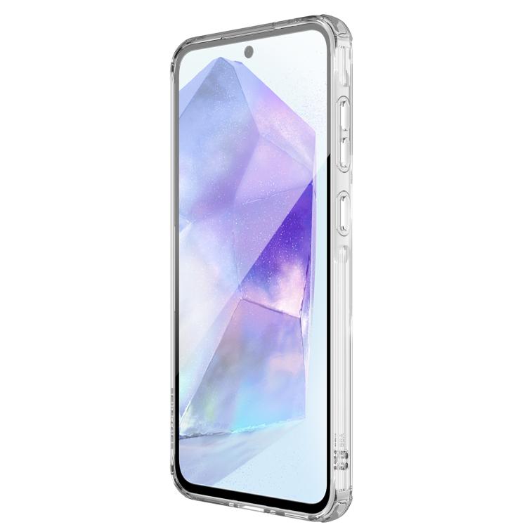For Samsung Galaxy A56 5G NILLKIN PC + TPU Phone Case(Transparent) - Galaxy Phone Cases by NILLKIN | Online Shopping South Africa | PMc TechLife | Buy Now Pay Later Mobicred
