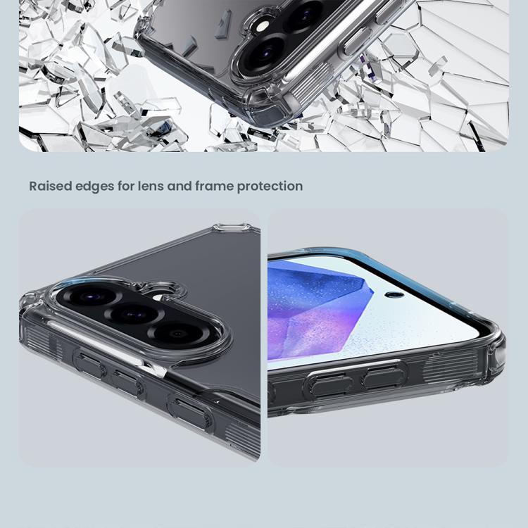 For Samsung Galaxy A56 5G NILLKIN PC + TPU Phone Case(Transparent) - Galaxy Phone Cases by NILLKIN | Online Shopping South Africa | PMc TechLife | Buy Now Pay Later Mobicred