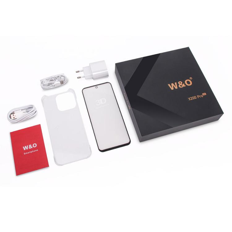 W&O X200 Pro, 4GB+128GB, 6.8 inch Android 10 Mediatek MT6765 Helio P35 Octa Core, Network: 4G, Plug:UK Plug(Blue) - free shipping - PMc TechLife - Order now!