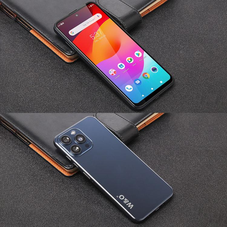W&O X200 Pro, 4GB+128GB, 6.8 inch Android 10 Mediatek MT6765 Helio P35 Octa Core, Network: 4G, Plug:EU Plug(Blue) - free shipping - PMc TechLife - Order now!