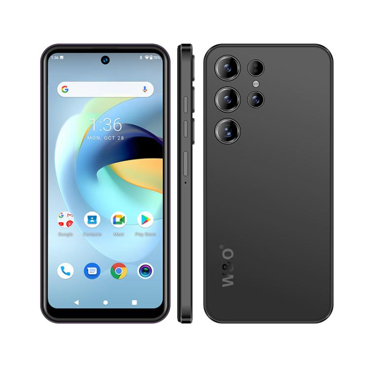 W&O X500 Pro, 4GB+128GB, 6.8 inch Android 10 Mediatek MT6765 Helio P35 Octa Core, Network: 4G, Plug:AU Plug(Black) - free shipping - PMc TechLife - Order now!