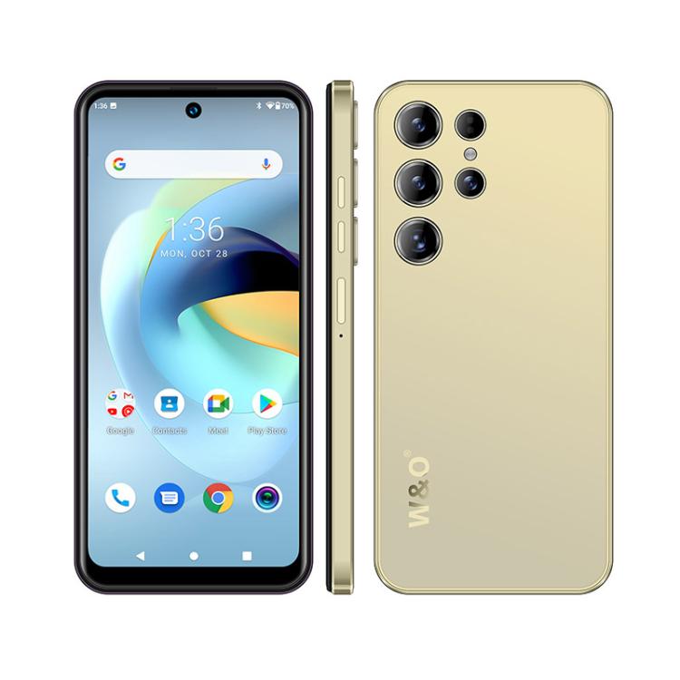 W&O X500 Pro, 4GB+128GB, 6.8 inch Android 10 Mediatek MT6765 Helio P35 Octa Core, Network: 4G, Plug:AU Plug(Gold) - free shipping - PMc TechLife - Order now!
