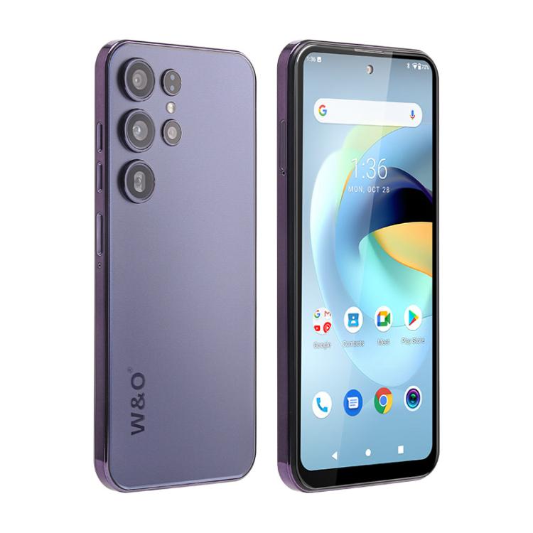 W&O X500 Pro, 4GB+128GB, 6.8 inch Android 10 Mediatek MT6765 Helio P35 Octa Core, Network: 4G, Plug:AU Plug(Purple) - free shipping - PMc TechLife - Order now!