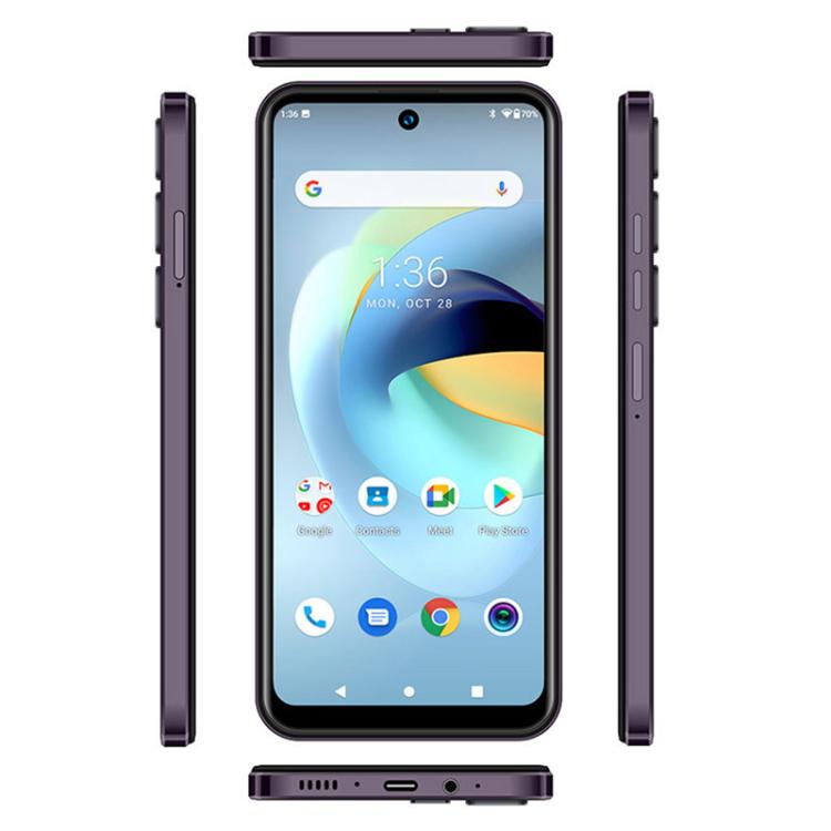 W&O X500 Pro, 4GB+128GB, 6.8 inch Android 10 Mediatek MT6765 Helio P35 Octa Core, Network: 4G, Plug:EU Plug(Purple) - free shipping - PMc TechLife - Order now!
