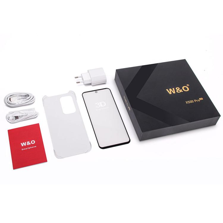 W&O X500 Pro, 4GB+128GB, 6.8 inch Android 10 Mediatek MT6765 Helio P35 Octa Core, Network: 4G, Plug:US Plug(Black) - free shipping - PMc TechLife - Order now!