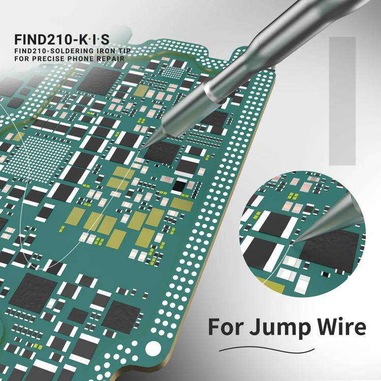 2uul 5 in 1 Soldering Iron Tips for Most C210 Soldering Station, Model:FD23 I - free shipping - PMc TechLife - Order now!