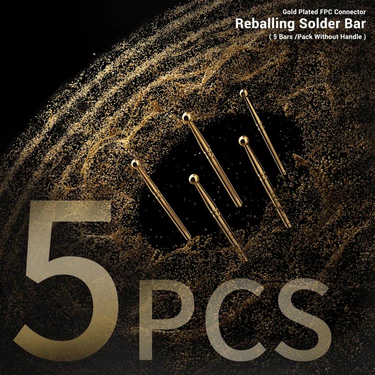 2uul SC96 Gold Plated FPC Connector Reballing Solder Bar - Others by 2UUL | Online Shopping South Africa | PMc TechLife | Buy Now Pay Later Mobicred