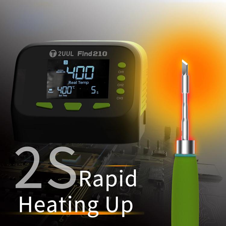 2uul FD01 Find210 60W High-Power AC Transformer Soldering Station, Plug:US Plug - free shipping - PMc TechLife - Order now!