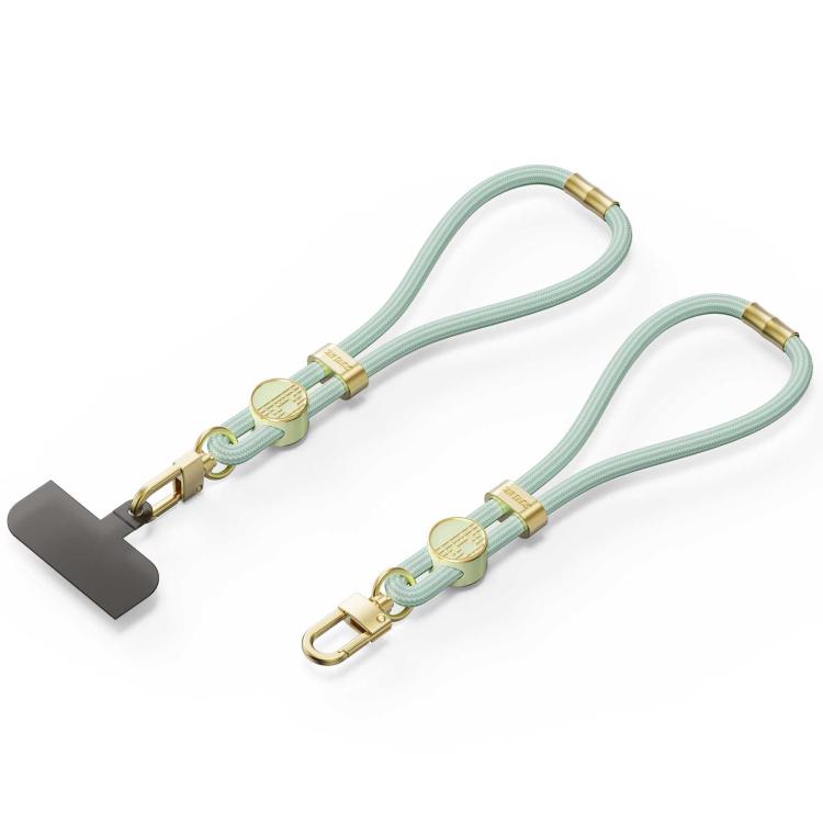 DUX DUCIS Garden Series Tile Pattern Adjustable Short Phone Lanyard(Light Green) - Lanyards & Wrist Straps by DUX DUCIS | Online Shopping South Africa | PMc TechLife | Buy Now Pay Later Mobicred