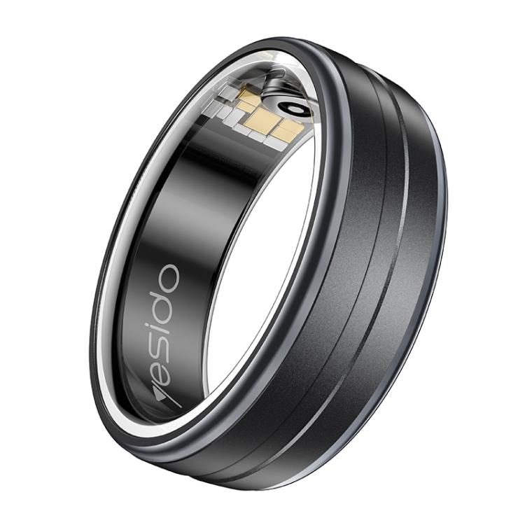 Yesido IO32 Health Monitor Smart Ring, Support Body Temperature / Heart Rate / Blood Pressure / Female Physiological Reminder, Size:68mm Inner Circumference(Black) - free shipping - PMC TechLife - Order now!