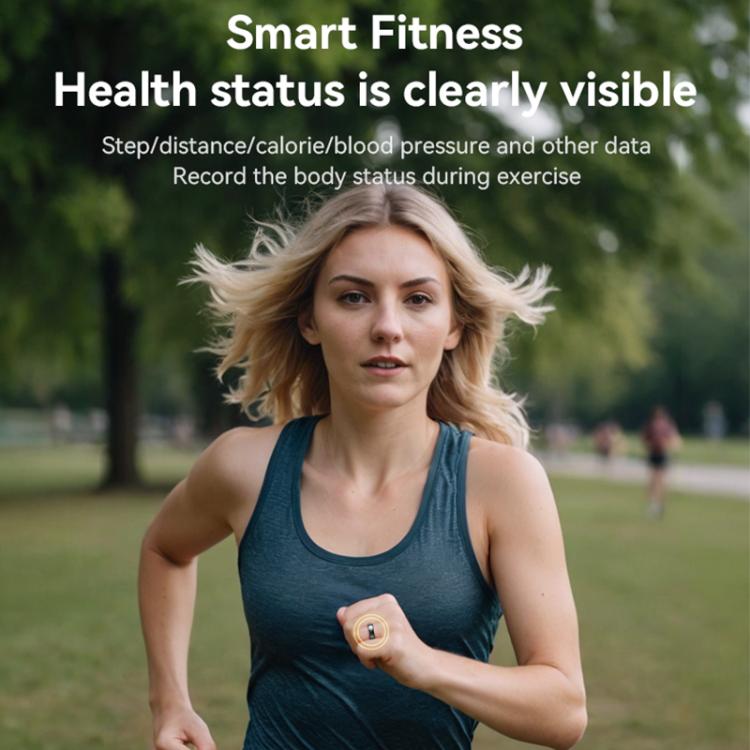 Yesido IO32 Health Monitor Smart Ring, Support Body Temperature / Heart Rate / Blood Pressure / Female Physiological Reminder, Size:65mm Inner Circumference(Black) - free shipping - PMC TechLife - Order now!