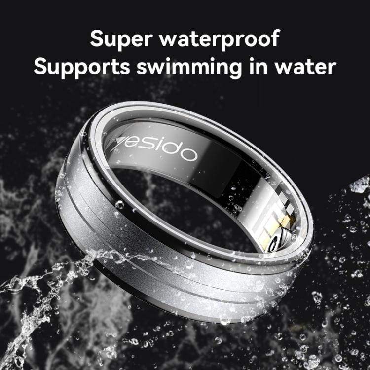 Yesido IO32 Health Monitor Smart Ring, Support Body Temperature / Heart Rate / Blood Pressure / Female Physiological Reminder, Size:60mm Inner Circumference(Black) - free shipping - PMC TechLife - Order now!