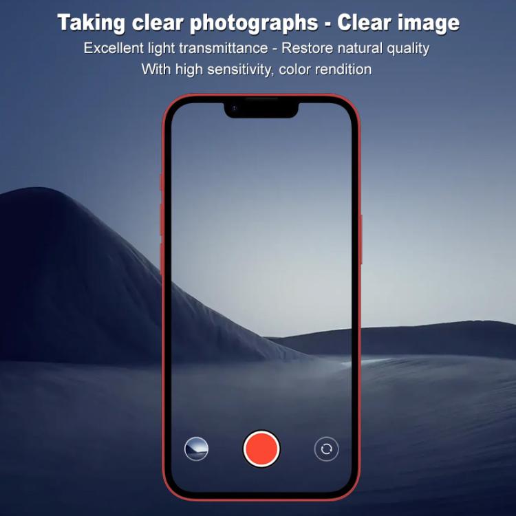 For iPhone 16e IMAK High Definition Integrated Rear Camera Glass Lens Film, Black Eye Design - iPhone 16e Tempered Glass by imak | Online Shopping South Africa | PMC TechLife | Buy Now Pay Later Mobicred