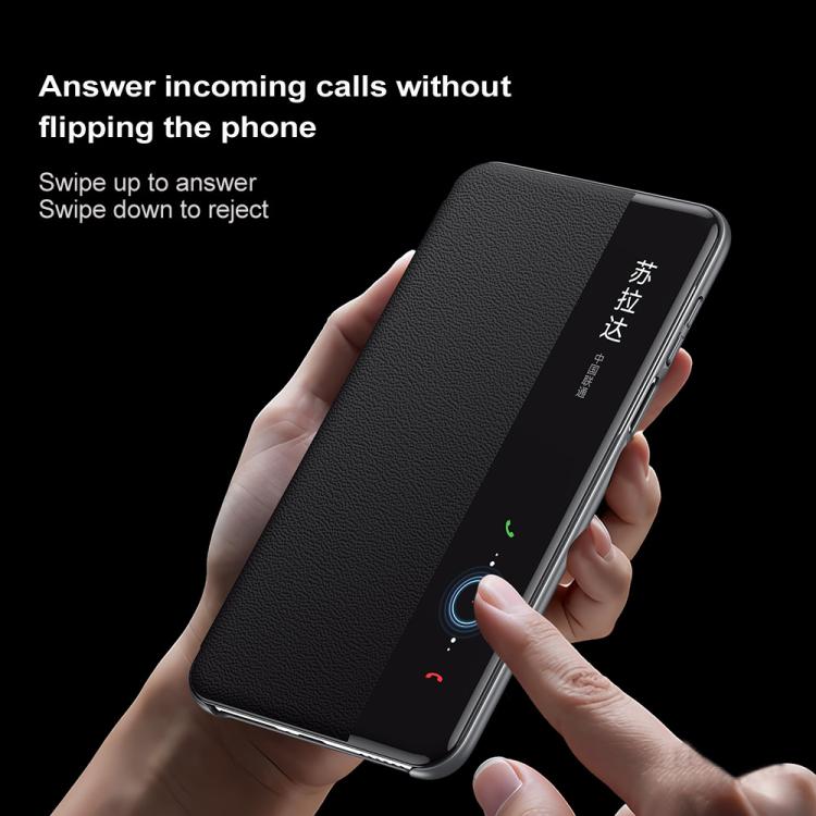 For Huawei Mate 70 Pro / Mate 70 Pro+ SULADA Smart View Window MagSafe Magnetic Holder Leather Phone Case(Blue) - free shipping - PMC TechLife - Order now!