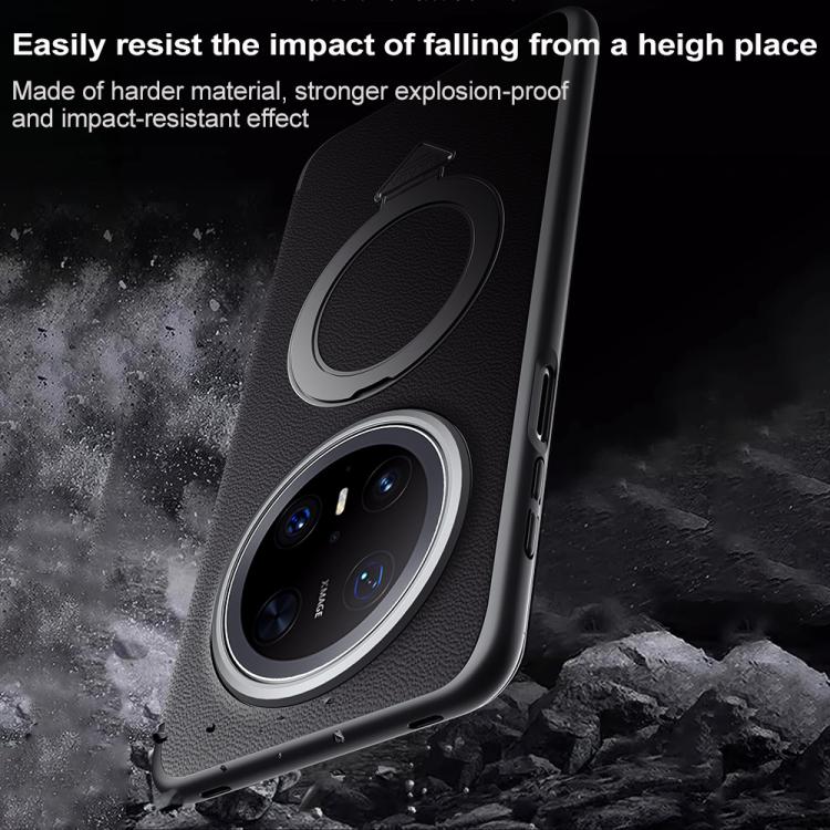 For Huawei Mate 70 Pro / Mate 70 Pro+ SULADA Smart View Window MagSafe Magnetic Holder Leather Phone Case(Blue) - free shipping - PMC TechLife - Order now!