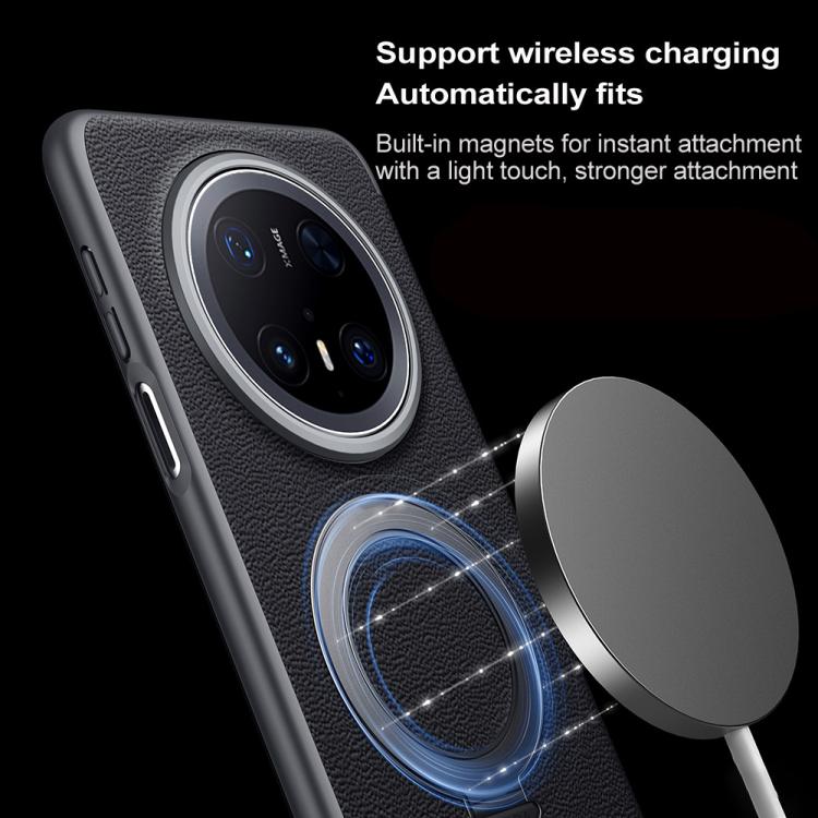 For Huawei Mate 70 Pro / Mate 70 Pro+ SULADA Smart View Window MagSafe Magnetic Holder Leather Phone Case(Red) - free shipping - PMC TechLife - Order now!