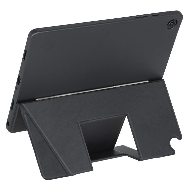 For Samsung Galaxy Tab A9+ Holder Floating Detachable Backlight Keyboard Tablet Leather Case with Touchpad(Black) - Samsung Keyboard by PMC TechLife | Online Shopping South Africa | PMC TechLife | Buy Now Pay Later Mobicred