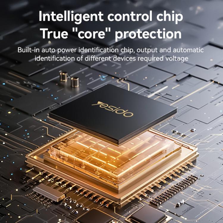 Yesido VC07 200W AC220V Multifunctional Car Inverter(Black) - free shipping - PMC TechLife - Order now!