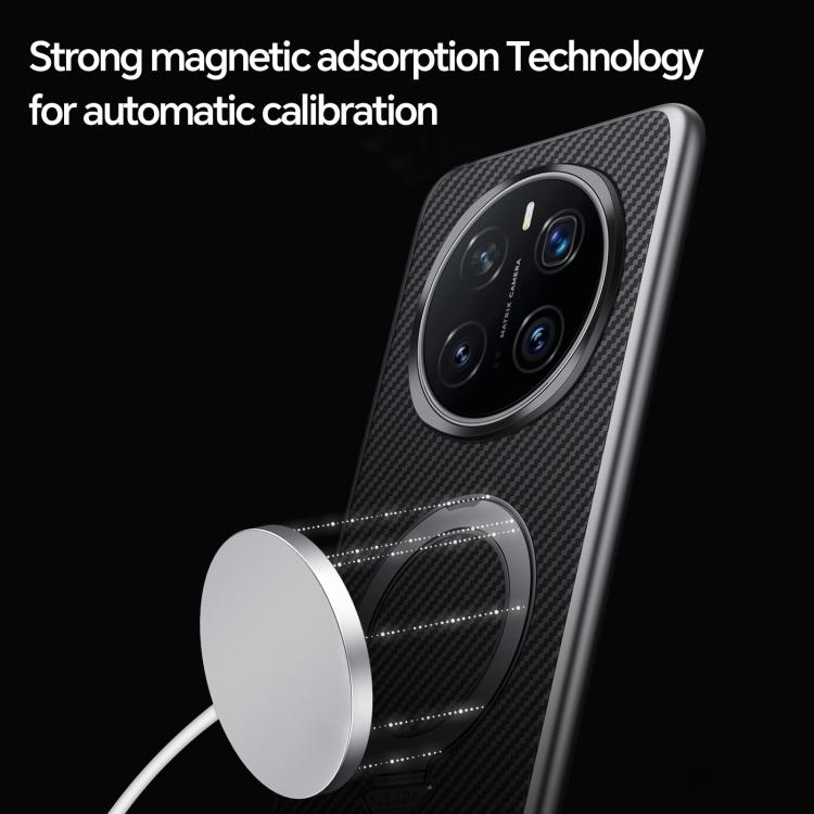 For Honor Magic7 Pro SULADA Kevlar Texture MagSafe Magnetic Holder Phone Case(Purple) - free shipping - PMC TechLife - Order now!