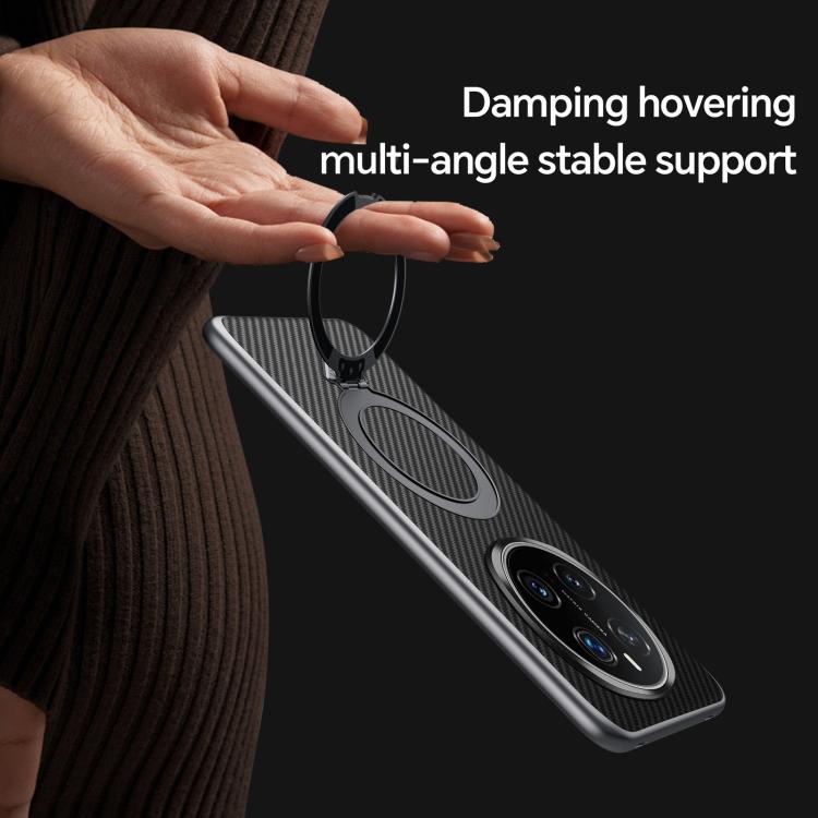 For Honor Magic7 SULADA Kevlar Texture MagSafe Magnetic Holder Phone Case(Purple) - Honor Cases by SULADA | Online Shopping South Africa | PMC TechLife | Buy Now Pay Later Mobicred