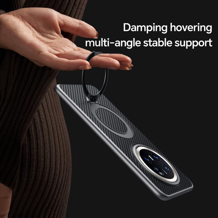 For Huawei Mate 70 SULADA Kevlar Texture MagSafe Magnetic Holder Phone Case(Blue) - free shipping - PMC TechLife - Order now!