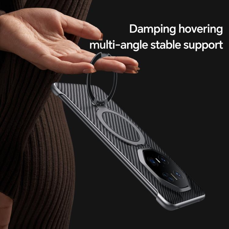 For Huawei Mate 70 RS Ultimate SULADA Kevlar Texture MagSafe Magnetic Holder Phone Case(Brown) - Huawei Cases by SULADA | Online Shopping South Africa | PMC TechLife | Buy Now Pay Later Mobicred