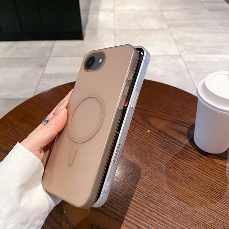 For iPhone 16e Ice Fog MagSafe PC Phone Case(Titanium Blue) - iPhone 16e Cases by PMC TechLife | Online Shopping South Africa | PMC TechLife | Buy Now Pay Later Mobicred