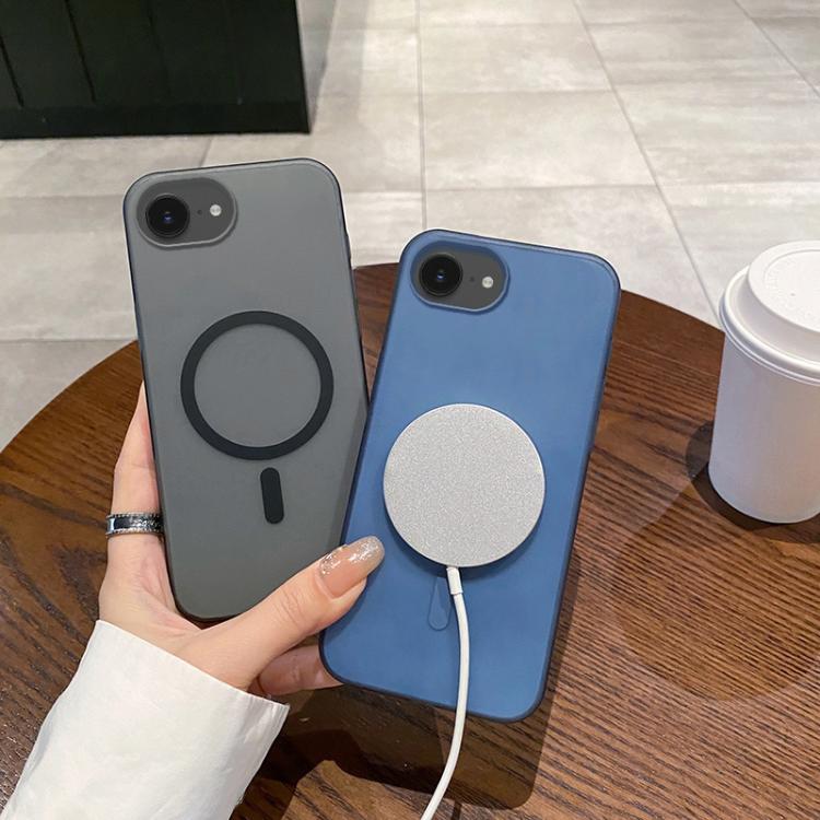 For iPhone 16e Ice Fog MagSafe PC Phone Case(Transparent Purple) - free shipping - PMC TechLife - Order now!