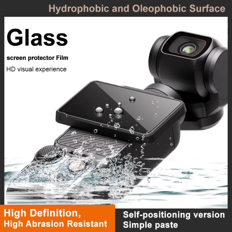 For DJI Osmo Pocket 3 imak Tempered Glass Film, Self-positioning Version - free shipping - PMC TechLife - Order now!