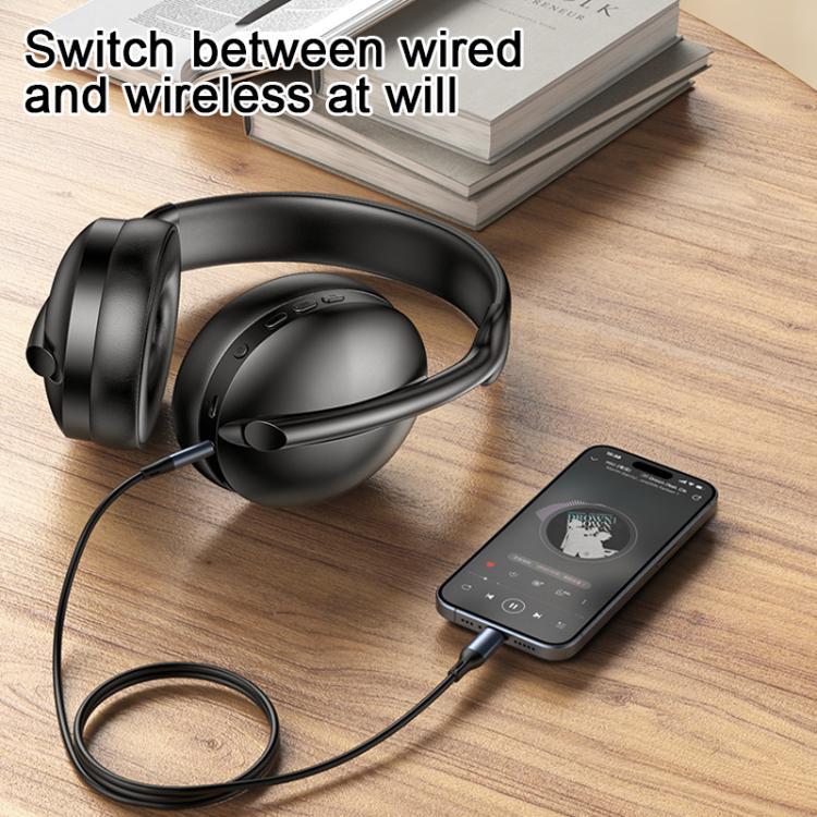 Yesido EP08 ANC Noise Reduction Bluetooth Headphones(Black) - free shipping - PMC TechLife - Order now!