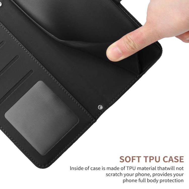 For Tecno Spark 40 Pro+ 4G Skin Feel Butterfly Embossed Flip Leather Phone Case(Black) - free shipping - PMC TechLife - Order now!