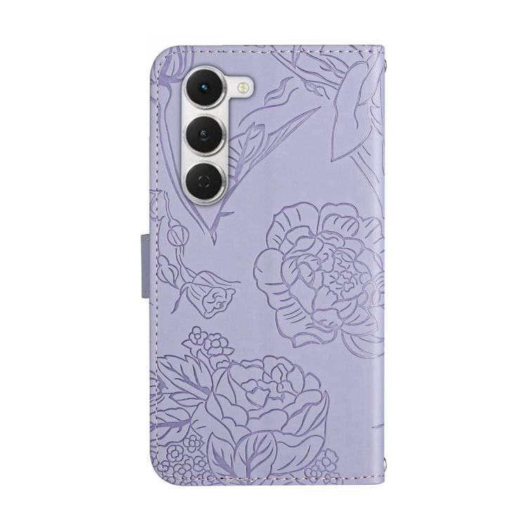 For Tecno Spark 40 Pro 4G Skin Feel Butterfly Embossed Flip Leather Phone Case(Purple) - free shipping - PMC TechLife - Order now!