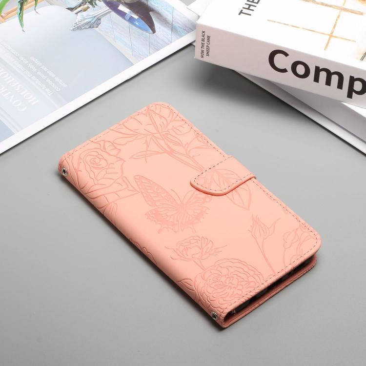 For Tecno Spark 40 4G Skin Feel Butterfly Embossed Flip Leather Phone Case(Pink) - free shipping - PMC TechLife - Order now!