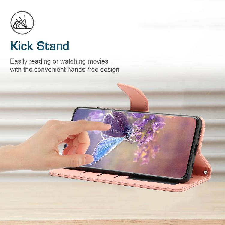 For Tecno Spark 40 4G Skin Feel Butterfly Embossed Flip Leather Phone Case(Pink) - free shipping - PMC TechLife - Order now!