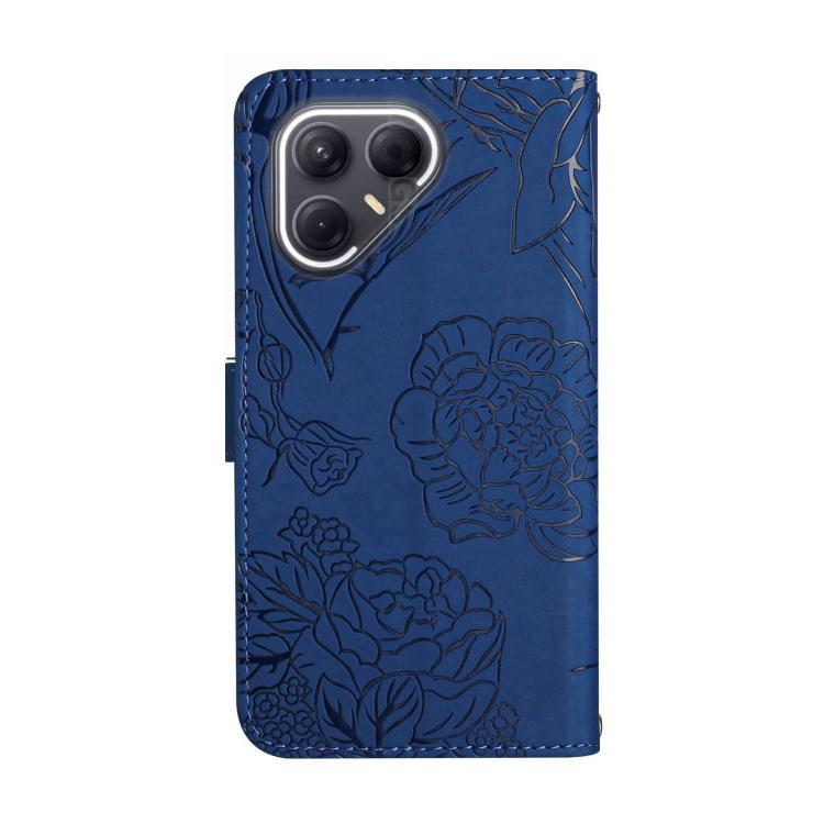 For Tecno Pova 7 Ultra 5G Skin Feel Butterfly Embossed Flip Leather Phone Case(Blue) - free shipping - PMC TechLife - Order now!