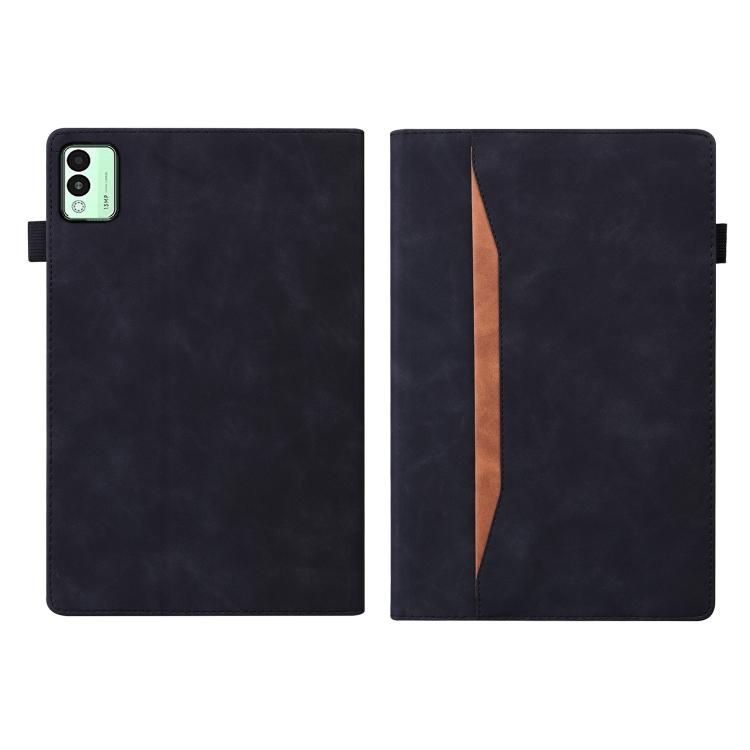 For Tecno Megapad 11 2024 Splicing Shockproof Leather Tablet Case(Black) - Others by PMC TechLife | Online Shopping South Africa | PMC TechLife | Buy Now Pay Later Mobicred