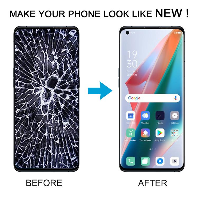 For OPPO Find X3 OLED LCD Screen with Digitizer Full Assembly with Fingerprint Identification - LCD Screen by PMC TechLife | Online Shopping South Africa | PMC TechLife | Buy Now Pay Later Mobicred