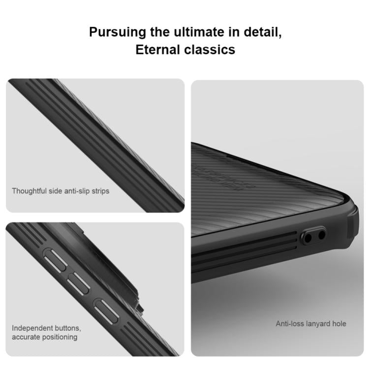 For Xiaomi 15 Ultra NILLKIN CamShield Prop Translucent PC Phone Case(Black) - free shipping - PMc TechLife - Order now!