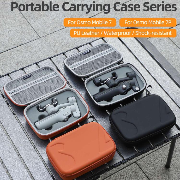 For DJI Osmo Mobile 7 Sunnylife Portable Carrying Case Mini Bag Handbag(Black) - free shipping - PMC TechLife - Order now!