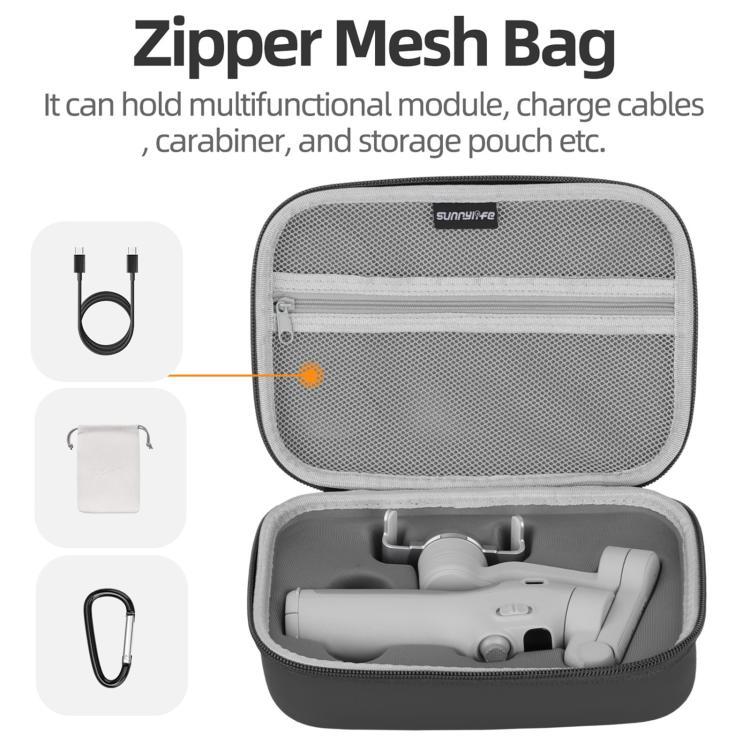 For DJI Osmo Mobile 7P Sunnylife Portable Carrying Case Mini Bag Handbag(Orange) - free shipping - PMC TechLife - Order now!