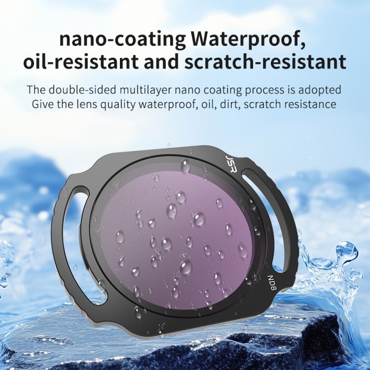 For DJI O4 Air Unit Pro / Avata 2 JSR YB Series Camera Lens Filter, Filter:3 in 1 CPL ND8/16 - free shipping - PMC TechLife - Order now!