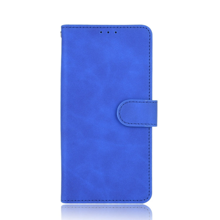 For Blackview A80 Pro Solid Color Skin Feel Magnetic Buckle Horizontal Flip Calf Texture PU Leather Case with Holder & Card Slots & Wallet(Blue) - More Brand by PMC TechLife | Online Shopping South Africa | PMC TechLife | Buy Now Pay Later Mobicred