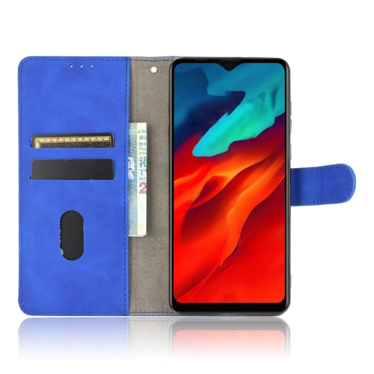 For Blackview A80 Pro Solid Color Skin Feel Magnetic Buckle Horizontal Flip Calf Texture PU Leather Case with Holder & Card Slots & Wallet(Blue) - More Brand by PMC TechLife | Online Shopping South Africa | PMC TechLife | Buy Now Pay Later Mobicred
