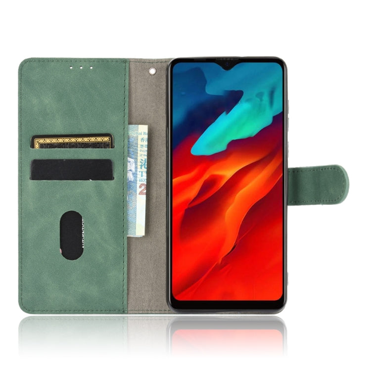 For Blackview A80 Pro Solid Color Skin Feel Magnetic Buckle Horizontal Flip Calf Texture PU Leather Case with Holder & Card Slots & Wallet(Green) - More Brand by PMC TechLife | Online Shopping South Africa | PMC TechLife | Buy Now Pay Later Mobicred