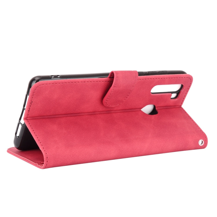 For Blackview A80 Pro Solid Color Skin Feel Magnetic Buckle Horizontal Flip Calf Texture PU Leather Case with Holder & Card Slots & Wallet(Rose Red) - More Brand by PMC TechLife | Online Shopping South Africa | PMC TechLife | Buy Now Pay Later Mobicred