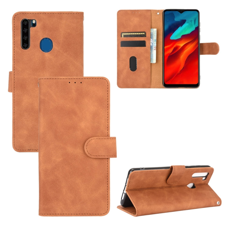 For Blackview A80 Pro Solid Color Skin Feel Magnetic Buckle Horizontal Flip Calf Texture PU Leather Case with Holder & Card Slots & Wallet(Brown) - More Brand by PMC TechLife | Online Shopping South Africa | PMC TechLife | Buy Now Pay Later Mobicred