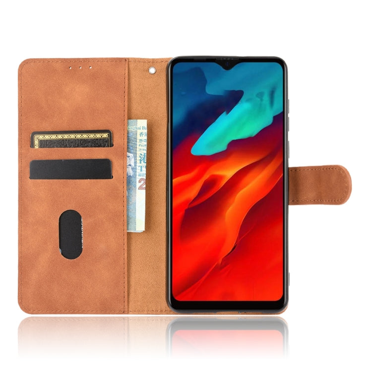 For Blackview A80 Pro Solid Color Skin Feel Magnetic Buckle Horizontal Flip Calf Texture PU Leather Case with Holder & Card Slots & Wallet(Brown) - More Brand by PMC TechLife | Online Shopping South Africa | PMC TechLife | Buy Now Pay Later Mobicred