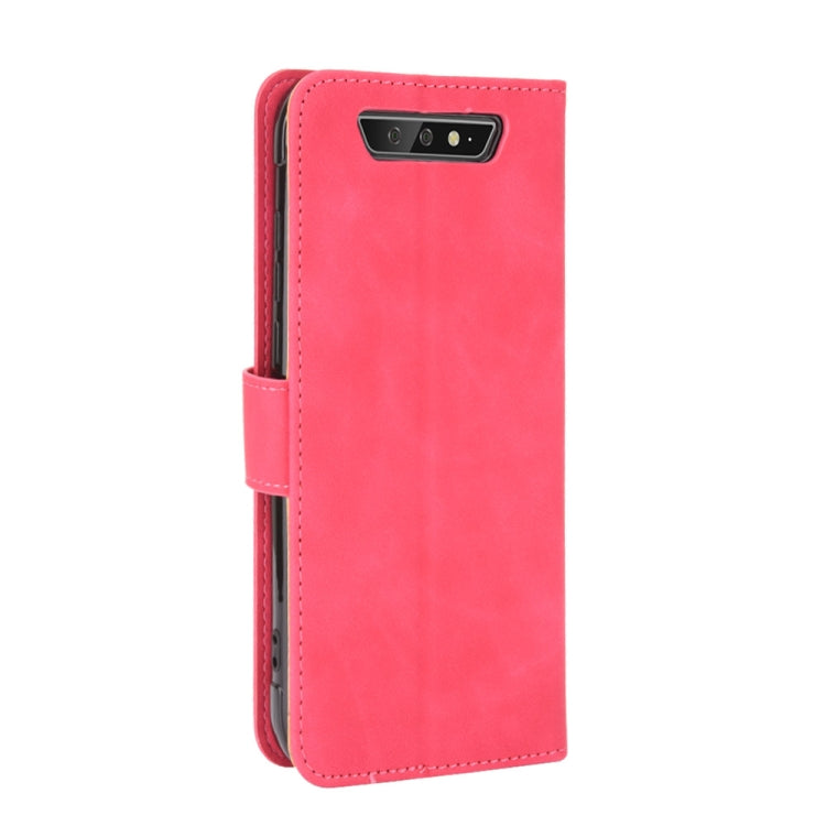 For Blackview BV5500 / BV5500 Pro / BV5500 Plus Solid Color Skin Feel Magnetic Buckle Horizontal Flip Calf Texture PU Leather Case with Holder & Card Slots & Wallet(Rose Red) - More Brand by PMC TechLife | Online Shopping South Africa | PMC TechLife